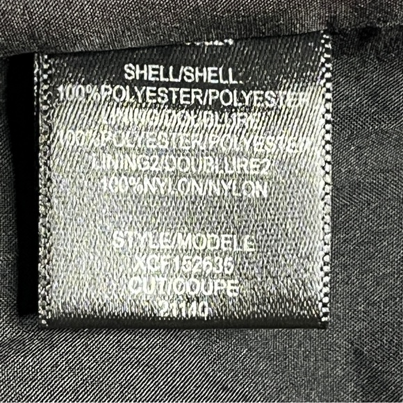 H by Halston Black Floral Motif Bell Hem Dress - Picture 10 of 10